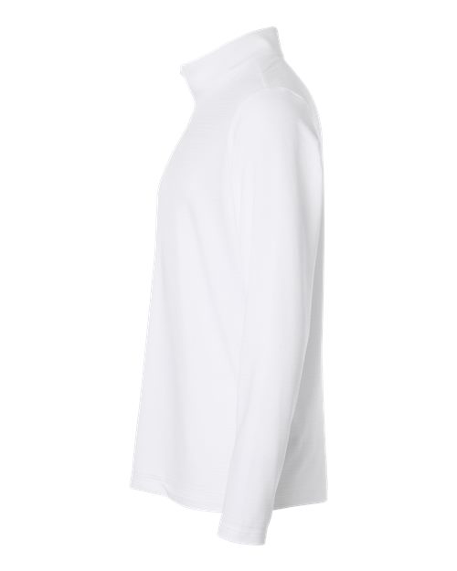 Men's Textured Stripe Quarter-Zip Pullover