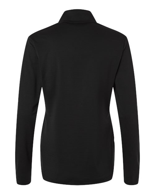 Women's Textured Stripe Quarter-Zip Pullover