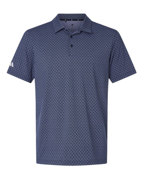 Men's 4-Way Stretch Printed Polo