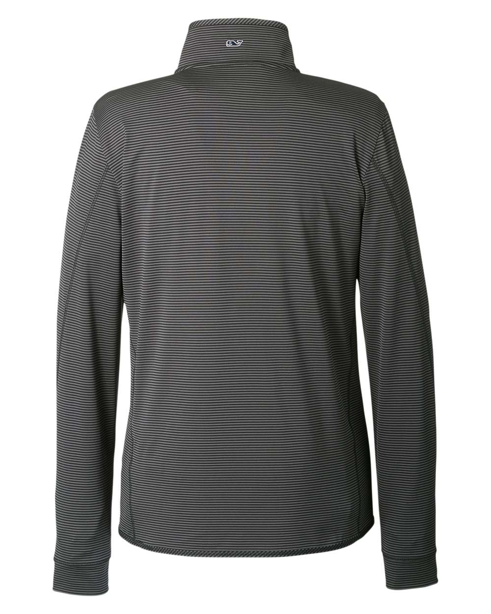 vineyard vines K002521 - Women's Microstripe Sankaty Half-Zip Pullover
