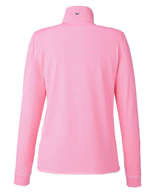 Women's Microstripe Sankaty Half-Zip Pullover