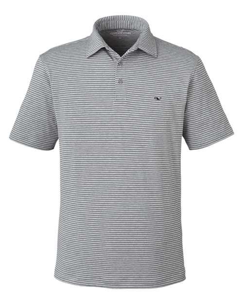 vineyard vines Men's Bradley Stripe Sankaty Polo G012426
