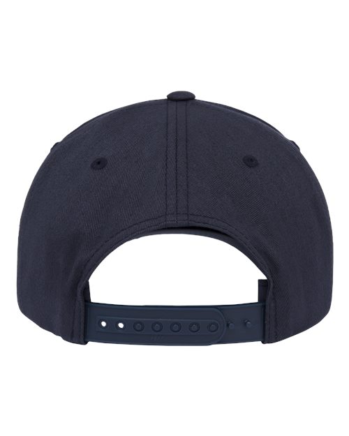 Retro Cotton Blend Snapback Cap