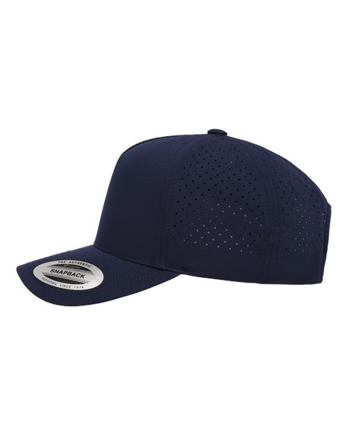 Five-Panel Snapback with Perforated Cap