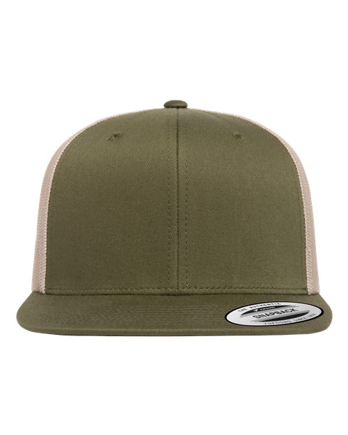 YP Classics Retro High Profile Trucker Cap 6609