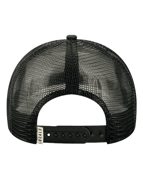 Printed Five-Panel Trucker Cap – Back