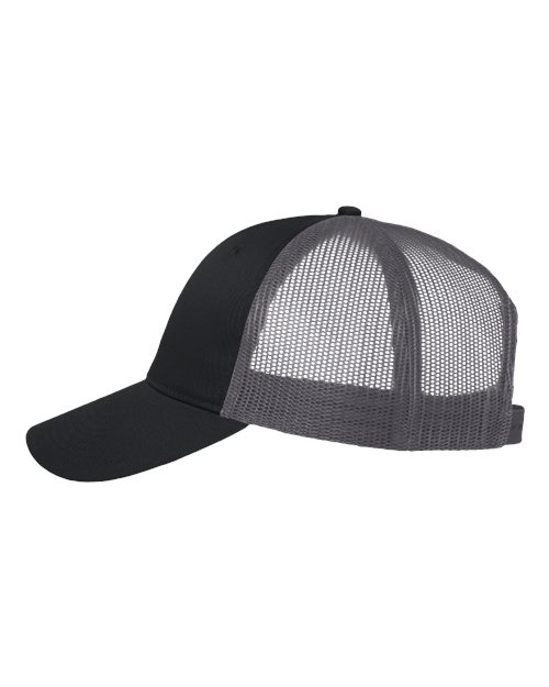 Mesh-Back Twill Trucker Cap