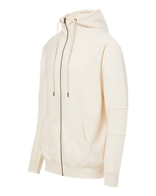 Unisex Ezra French Terry Full-Zip Funnel Hooded Sweatshirt