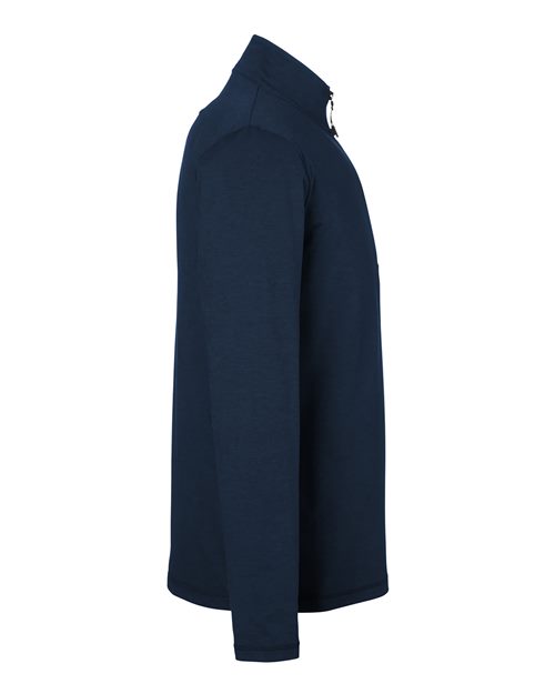 Men's Fairway Marbled Jersey Quarter-Zip Pullover