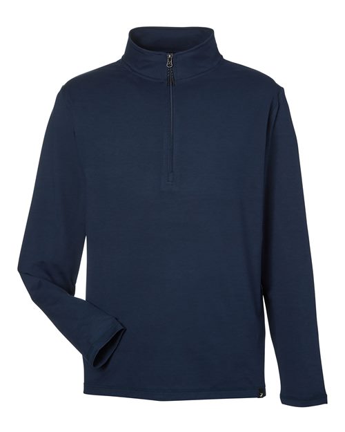 Men's Fairway Marbled Jersey Quarter-Zip Pullover