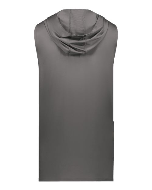 Unisex CoolCore® Sleeveless Hooded T-Shirt – Back