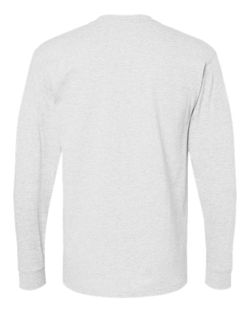 Unisex Gold Soft Touch Long Sleeve T-Shirt – Back