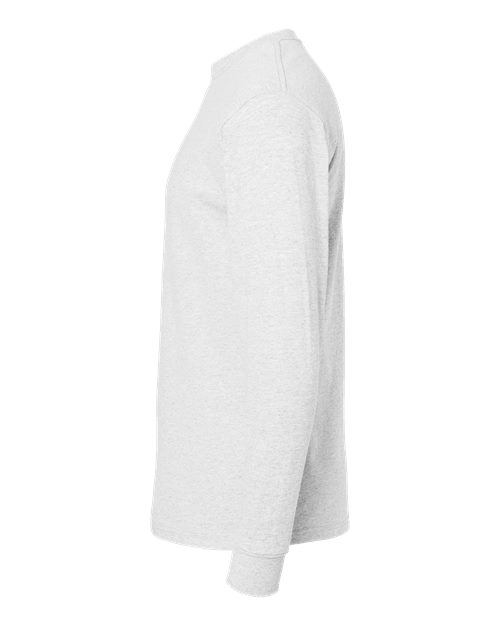 Unisex Gold Soft Touch Long Sleeve T-Shirt – Detail