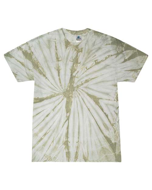Unisex Multi-Color Tie-Dyed T-Shirt – Front