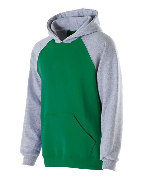 Holloway Youth Cotton/Poly Fleece Banner Hooded Sweatshirt 229279
