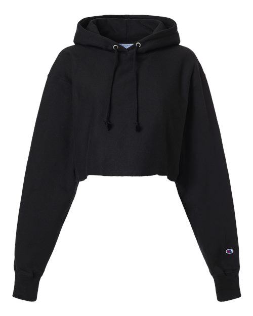 Women's Reverse Weave® Hooded Cropped Sweatshirt – Front