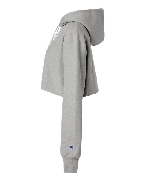 Women's Reverse Weave® Hooded Cropped Sweatshirt