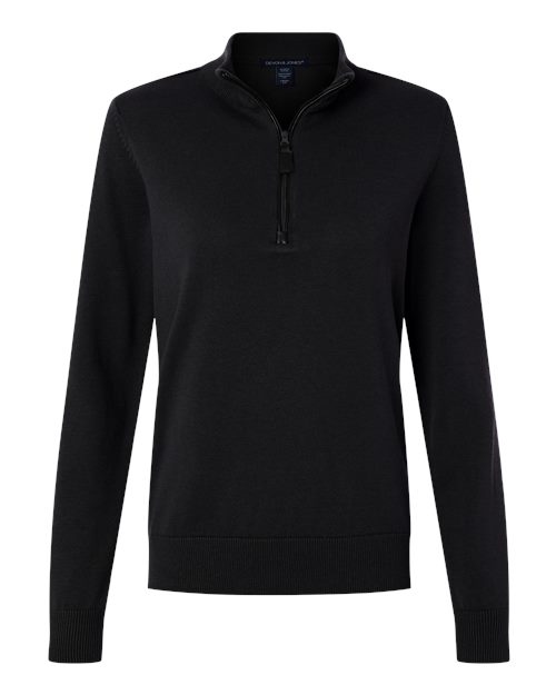 Women&#39;s New Classics Quarter&#45;Zip Sweater-Devon &#38; Jones