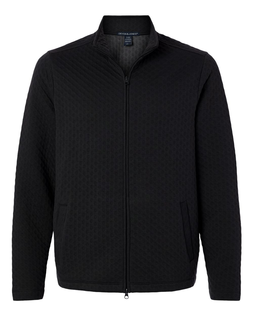 Devon & Jones DG740 - Men's Berkley Textured Full-Zip Jacket