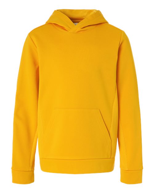 Youth Squad Hooded Tech Fleece Pullover-Team 365