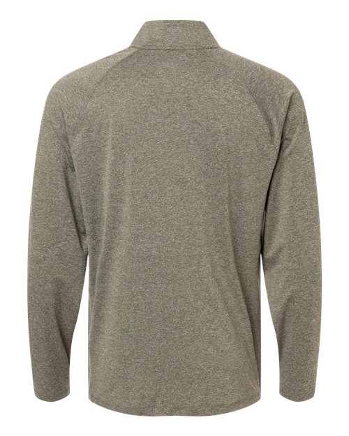 Men's Airweight Heather Quarter-Zip Pullover – Back