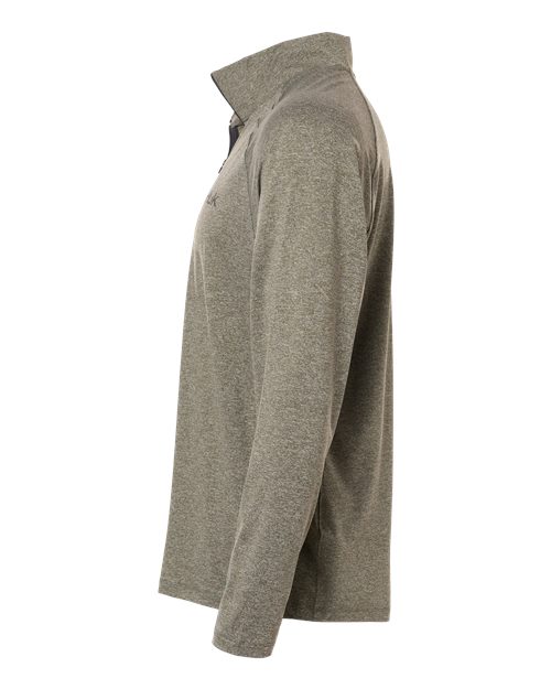 Men's Airweight Heather Quarter-Zip Pullover – Detail