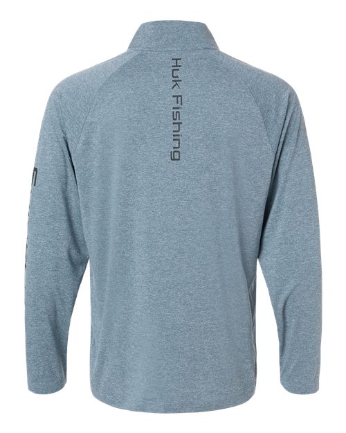 Men's Airweight Heather Quarter-Zip Pullover