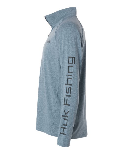 Men's Airweight Heather Quarter-Zip Pullover