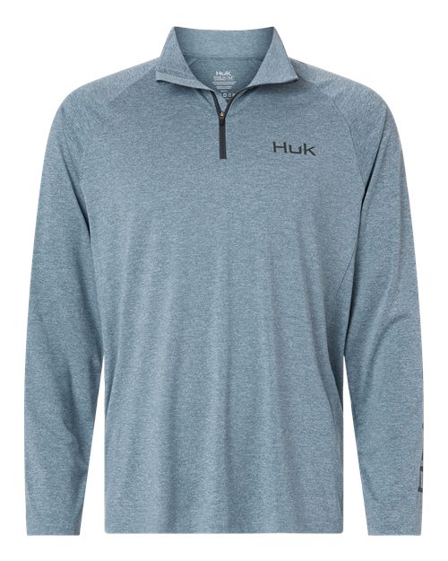 Men's Airweight Heather Quarter-Zip Pullover