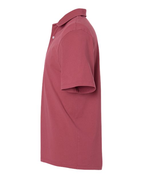 Men's Garment-Dyed Jersey Polo – Detail