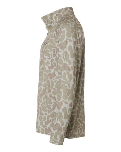 Men's Airweight KC Printed Quarter-Zip Pullover – Detail