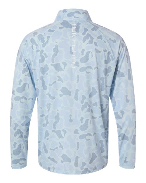 Men's Airweight KC Printed Quarter-Zip Pullover