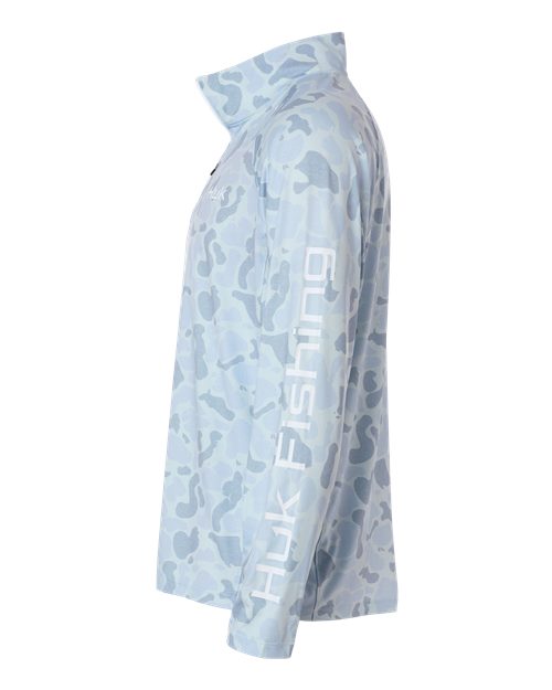 Men's Airweight KC Printed Quarter-Zip Pullover