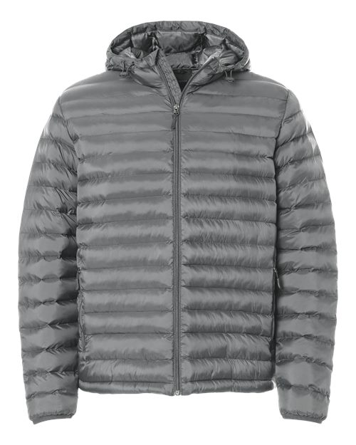 Men's Lightweight Poly-filled Hooded Puffer Jacket