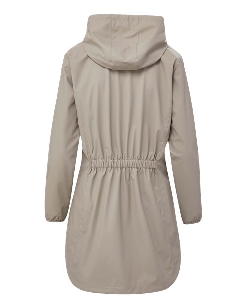 Women's Vintage Hooded Rain Jacket