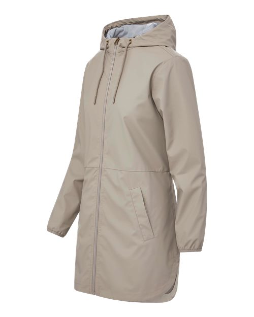 Women's Vintage Hooded Rain Jacket
