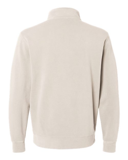 Unisex Pigment-Dyed Quarter-Zip Pullover