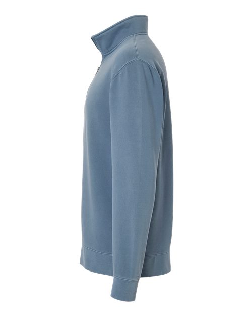 Unisex Pigment-Dyed Quarter-Zip Pullover