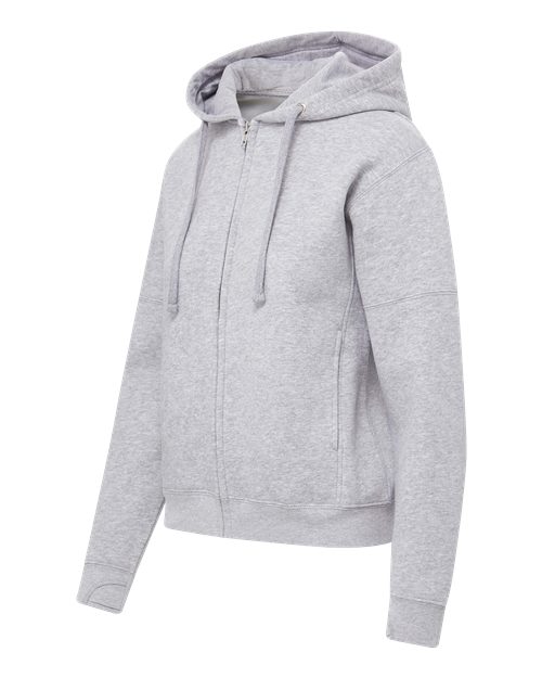 Women's Vintage Fleece Hooded Full-Zip Sweatshirt