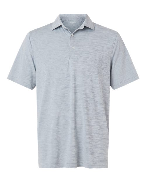 Men's Bohemian Striped Heather Performance Polo – Front