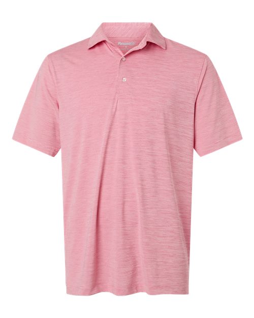 Men's Bohemian Striped Heather Performance Polo