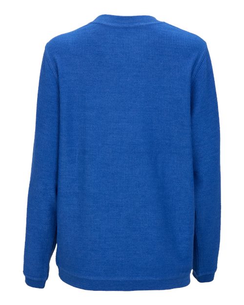 Unisex Corded Crewneck Sweatshirt – Back