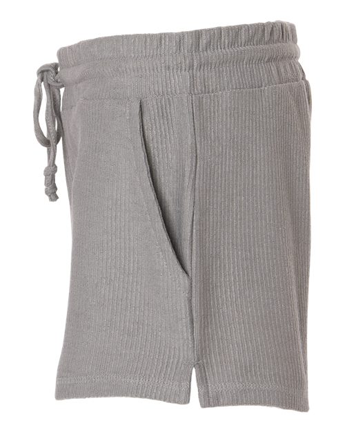 Women's Ribbed Knit Shorts