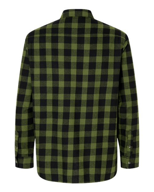 Men's Flannel Button Down Shirt – Back