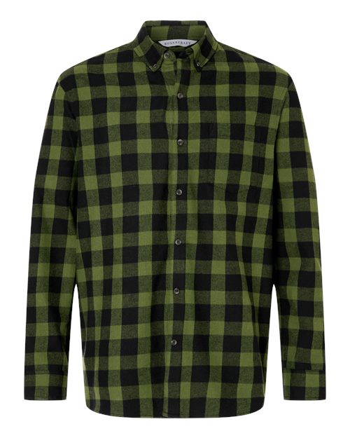 Men's Flannel Button Down Shirt – Front