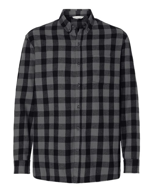 Men's Flannel Button Down Shirt – Front