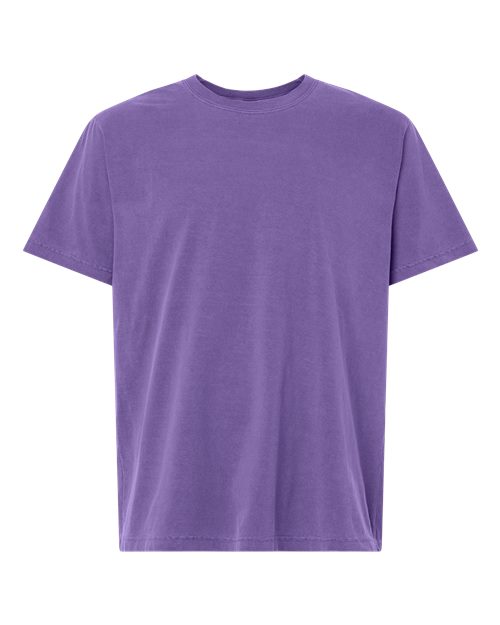BELLA + CANVAS Unisex Heavyweight Garment-Dyed Tee - Washed Purple