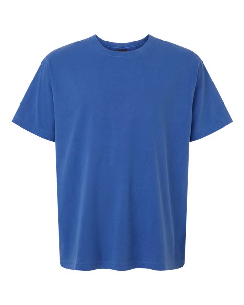 BELLA + CANVAS Unisex Heavyweight Garment-Dyed Tee - Washed Royal Blue