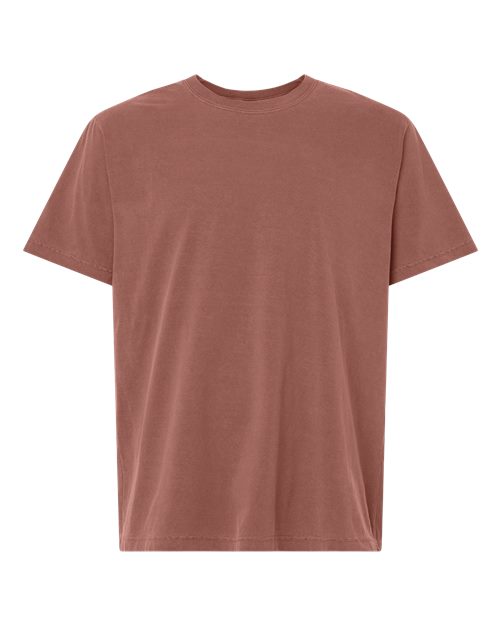 BELLA + CANVAS Unisex Heavyweight Garment-Dyed Tee - Washed Chestnut
