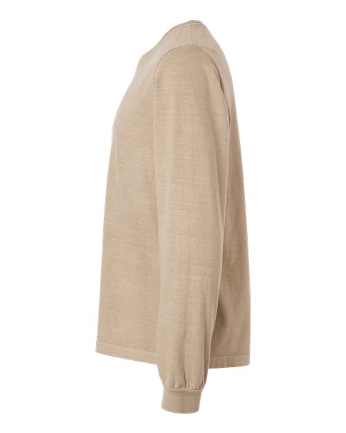 Unisex Heavyweight Garment-Dyed Long Sleeve Tee